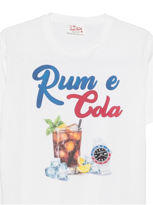 T-shirt uomo Denver bianca MC2 SAINT BARTH | DENVER00383L